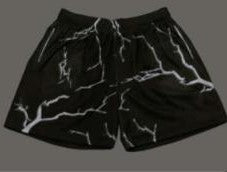 Lightning  Mesh Shorts