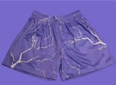 Lightning  Mesh Shorts